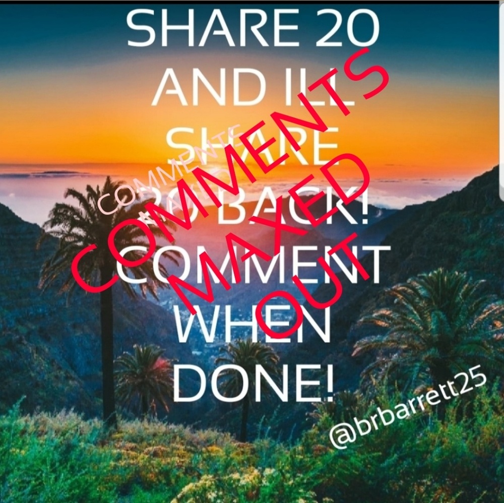COMMENTS MAXED LIKE ๐๏ธ LISTING - Picture 1 of 1